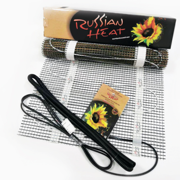 Нагревательный мини-мат двухжильный Russian Heat (9 кв.м.)